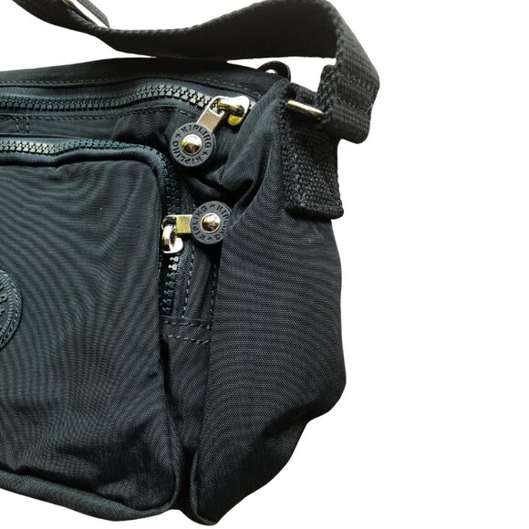 brand new Kipling vintage crossbody bag Reth navy deep blue medium - Picture 2 of 12
